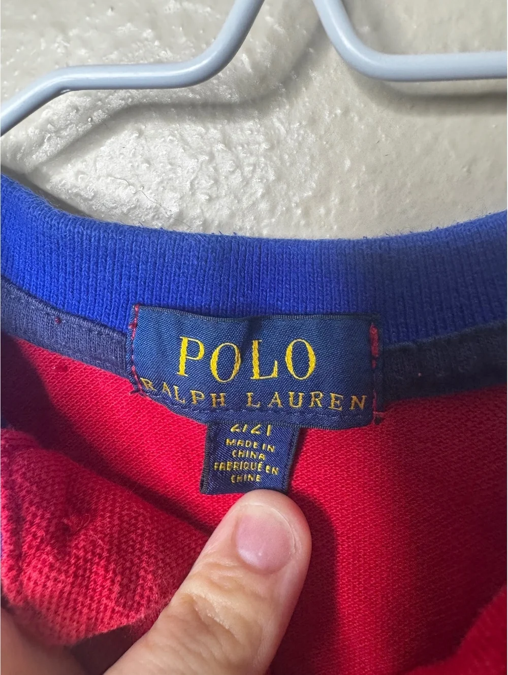 Polo Ralph Lauren Boys Big Pony Polo Shirt Red Blue Stripe  2T Class Of 67